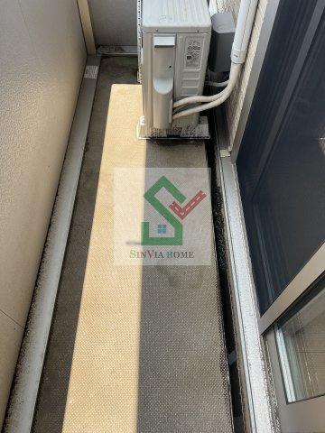 グリーンハイツ下里のバルコニー