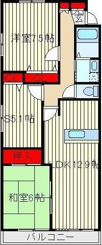 AXIS KASHIWAの間取り