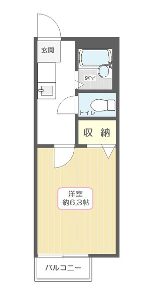 パークステュディオ堀切菖蒲園Ａの間取り