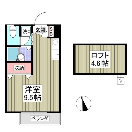 【間取り】 | フロンティアⅠＡ棟