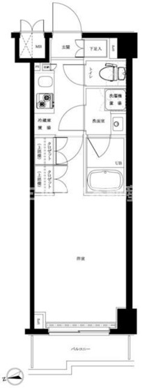 【間取り】 | ルーブル蒲田十番館