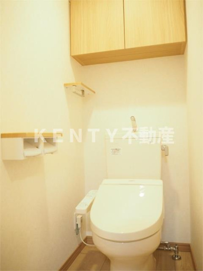 【トイレ】 | ルーブル蒲田十番館 | 落ち着いた色調のトイレです