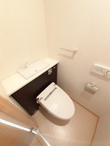 メゾン　ラフィネのトイレ|トイレもきれいです