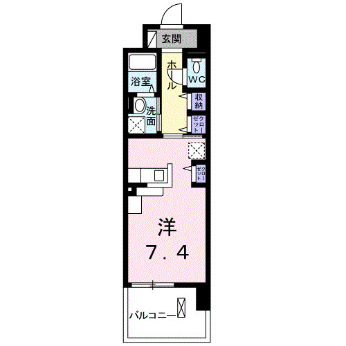 メゾン　ラフィネの間取り