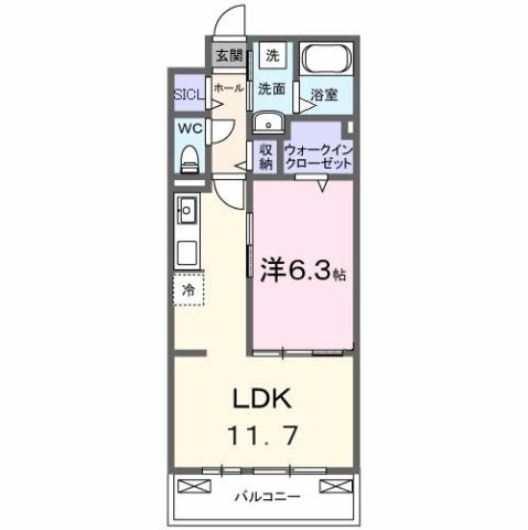 ベル　ブライトの間取り