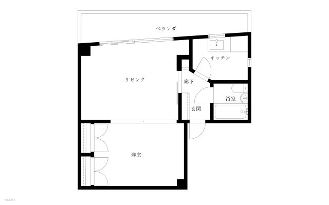 セゾン北品川の間取り