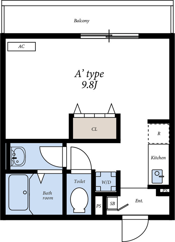 M-1 Tokyo 羽田の間取り