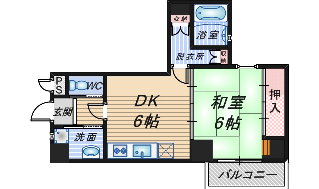 ネオ服部の間取り