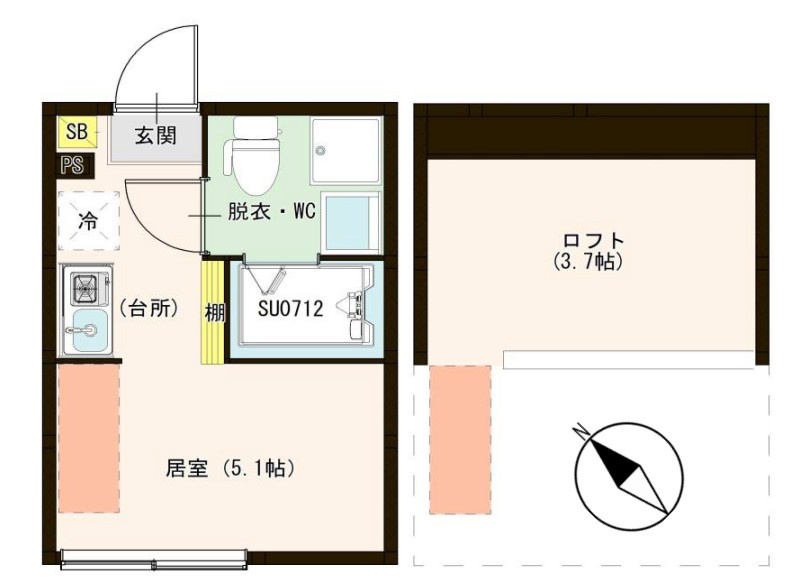 金町BASE（ベース）の間取り