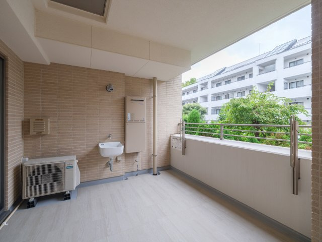 エスポワール桜新町のバルコニー