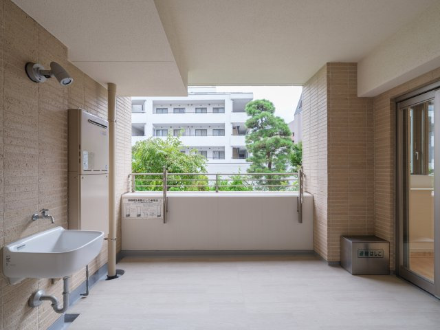 エスポワール桜新町のバルコニー