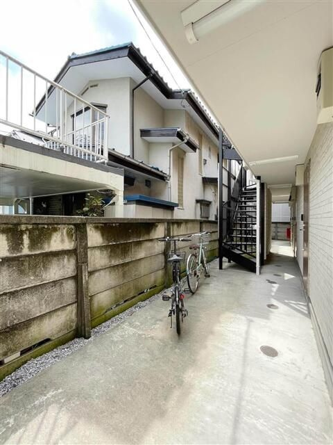 アイコート氷川台のバルコニー