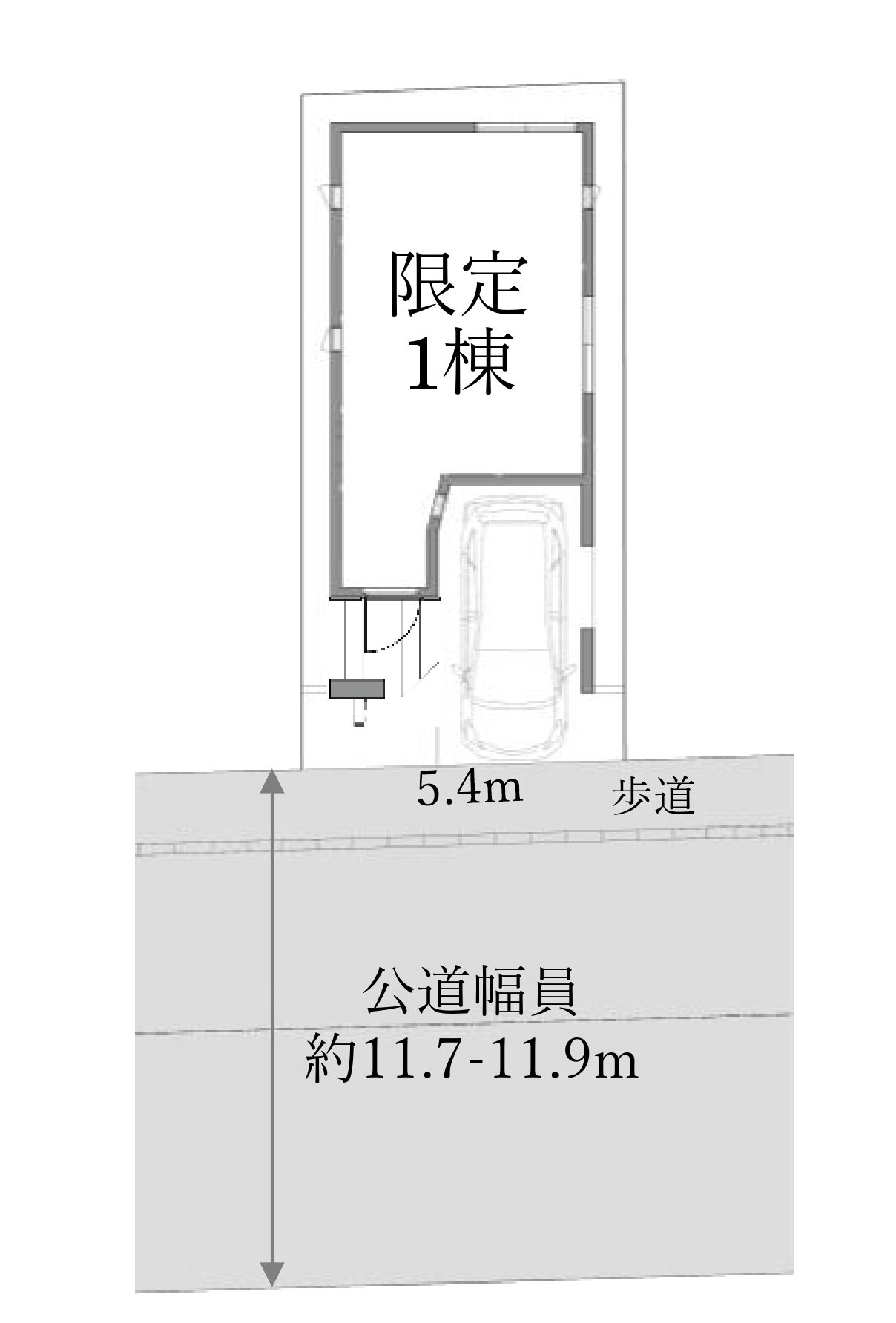 国分寺市富士本１丁目　中央線　国立駅　新築戸建の区画図