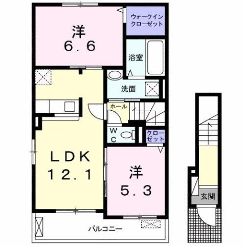 【間取り】 | ココン　Ⅱ