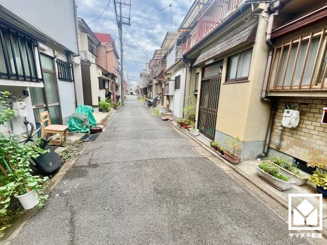 伏見区景勝町の前面道路含む現地写真