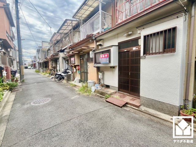 伏見区景勝町の前面道路含む現地写真