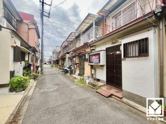 伏見区景勝町の前面道路含む現地写真