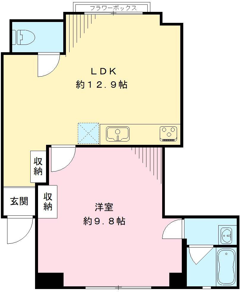 田園調布2丁目賃貸の間取り