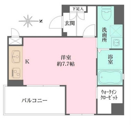 【間取り】 | ER COURT王子公園