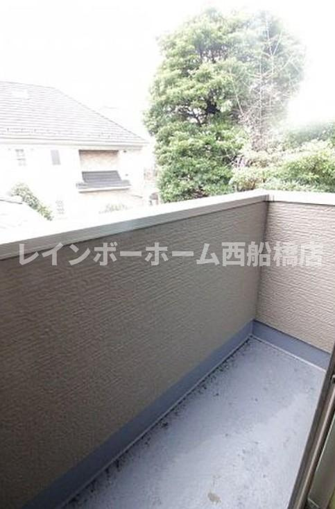 コンフォール船橋海神のバルコニー|※別部屋参考写真です。