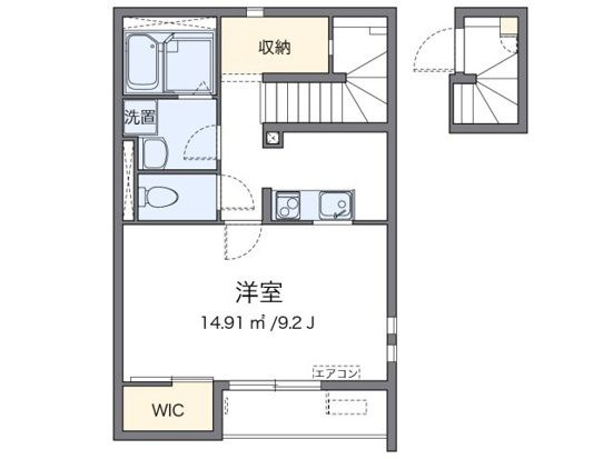 クレイノＯＴＡＮＩ　Ⅳの間取り
