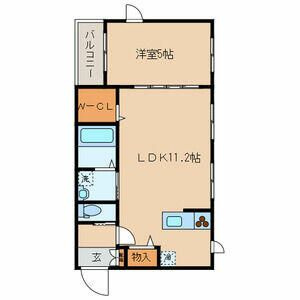ロンデ西新宿の間取り