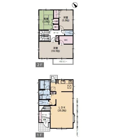 【間取り】 | 藤沢市宮原　中古戸建