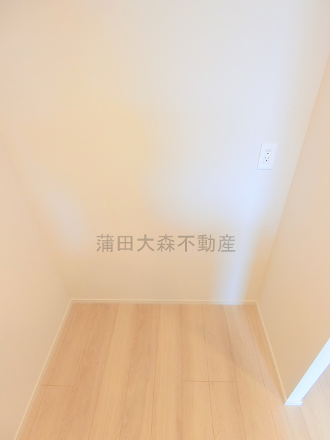 デュオフラッツ大森Eastのキッチン|冷蔵庫置き場