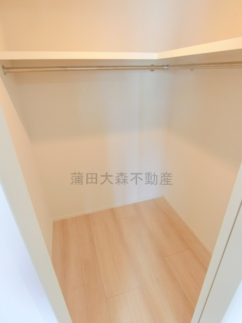 デュオフラッツ大森Eastの収納|洋室収納　ウォークインクローゼット