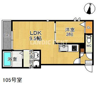 【間取り】 | Grandtic K-ONE