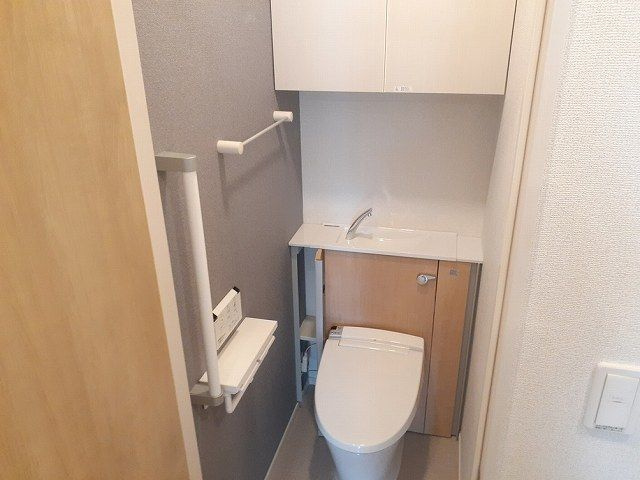 プラシード上泉のトイレ