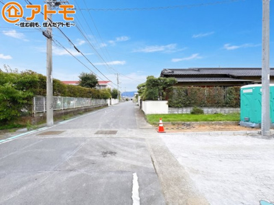 【前面道路含む現地写真】 | 沼津市下香貫第33　新築一戸建て　1号棟