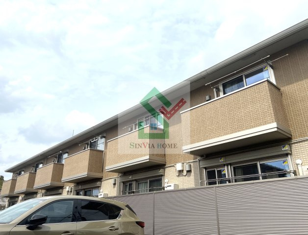 ヴィラ庚申塚A棟の外観