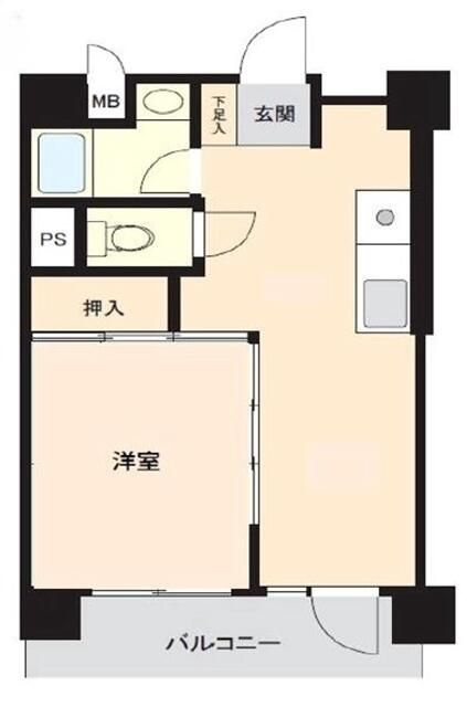 トーア錦糸町マンションの間取り|間取りです。