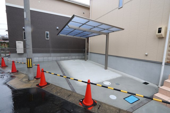 蟹江町富吉１－５２０コダテックスⅣＢの駐車場