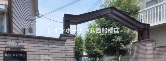 ハス　ニューハウンのエントランス