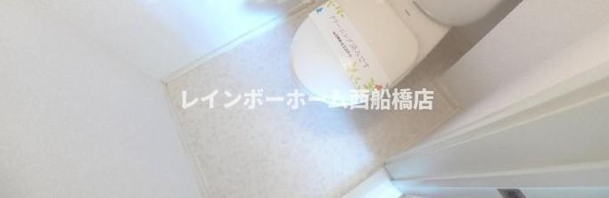 ハス　ニューハウンのトイレ