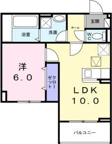 ヒカルサ西宮浜甲子園サウスの間取り