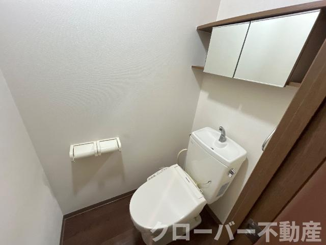 ローズグレイ・パレスのトイレ|シャワー付トイレ