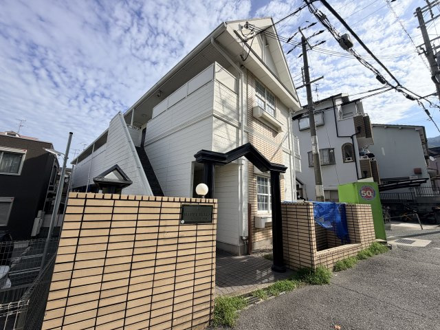 ハッピーヒルズ喜里川の外観|おしゃれな外観です