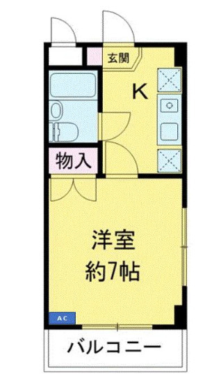 田端シティークレストの間取り