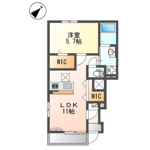 【間取り】 | モイス・シャーム熊取