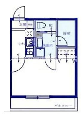 【仲介手数料：50％OFF】対象物件！の間取り