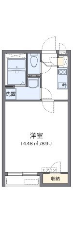 【間取り】 | クレイノアペルト泉佐野Ⅱ | 代表的な間取のため実際の間取とは異なる場合があります