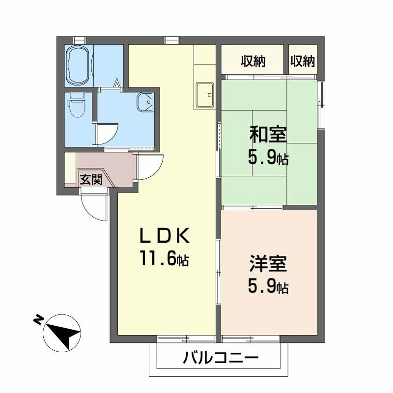 エミネンス Ｂ|エミネンス Ｂ 202号-16