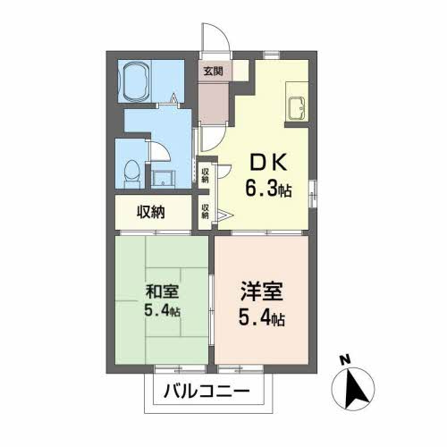 ヴェルジェＫ－Ｂ|ヴェルジェＫ－Ｂ 202号-16