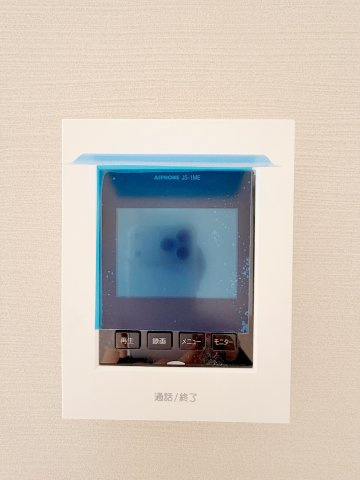 加須市日出安　全3棟　1号棟の防犯設備|来客の確認ができて安心！