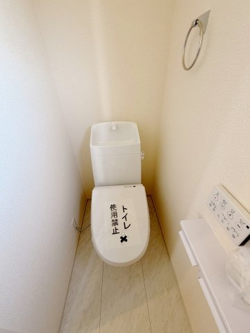 加須市日出安　全3棟　1号棟のトイレ|温水洗浄便座が嬉しい♪