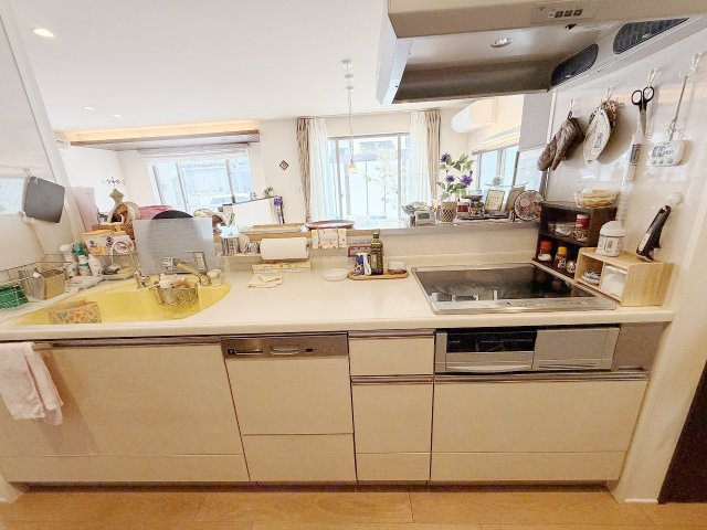 羽生市西一丁目のキッチン|IHヒーター付、食洗器もついており家事の時短になります！