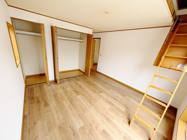 幸手市緑台1丁目の洋室|ロフト付、普段使わない季節物などの収納に！